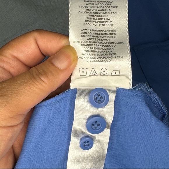 Realtree Blue Yonder Mens Vented Short Sleeve Fishing Guide Shirt 3XL UPF 40+ 3X - Picture 2 of 16